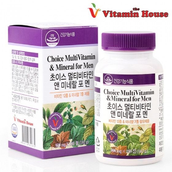 비타민하우스 종합비타민 영양제 필수 남자 포맨 남성 20대 30대 40대 50대 60대 70대 80대 아빠 할아버지 멀티비타민