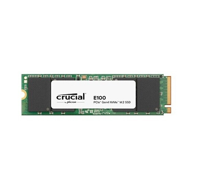 마이크론 크루셜 마이크론 Crucial E100 M.2 NVMe SSD (2TB) 대용량 저장장치 (노트북.데스크탑)용