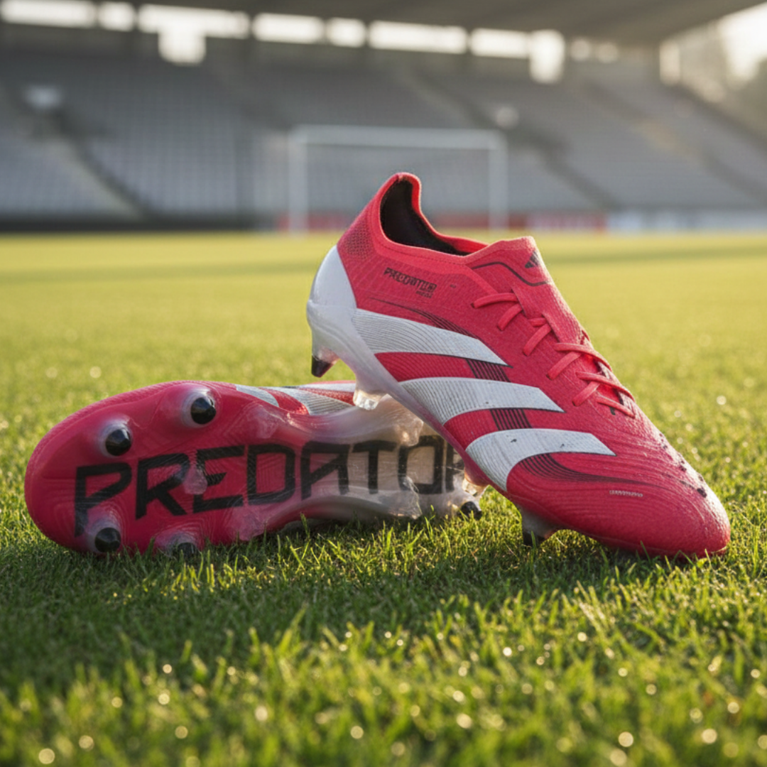 [해외] 아디다스 프레테터 엘리트 SG 퓨어 빅토리 팩 스파이크 교환식 천연잔디 축구화 ID3853