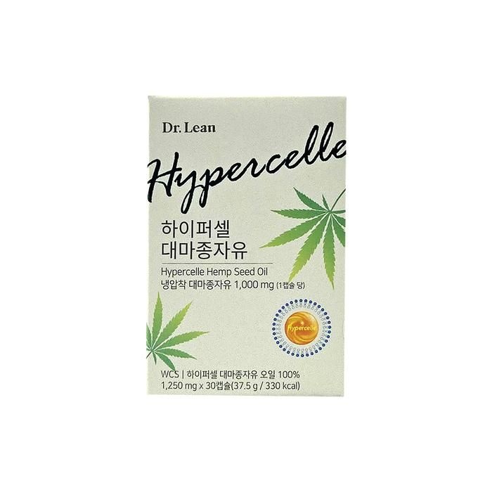 닥터린 하이퍼셀 대마종자유 1250mg x 30캡슐 x 1박스