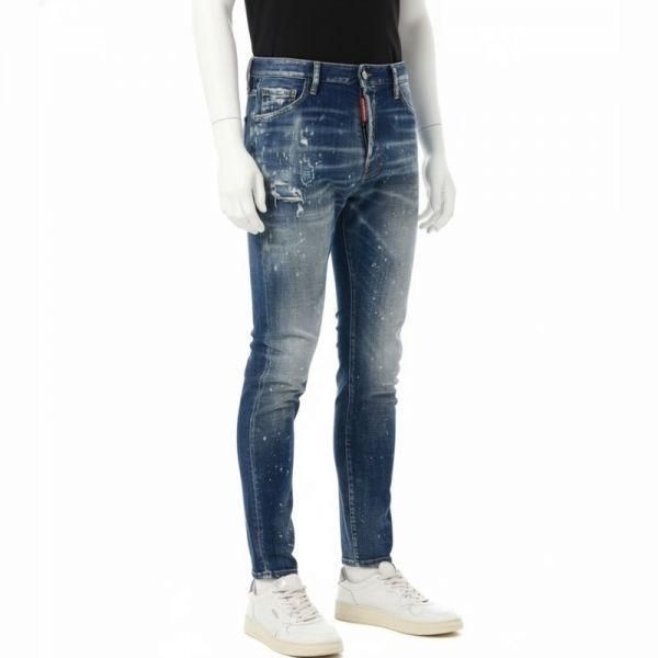 디스퀘어드2 [디스퀘어드2] 25FW 미디엄 갤럭시 워시 쿨가이 진 남자 청바지 S74LB1712
