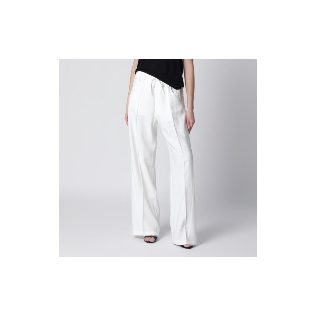 [해외] 다크파크 White Iris trousers in crepe WTR37FAC148/XM_DARKP-0001_311-26 White  [관부가세포함]