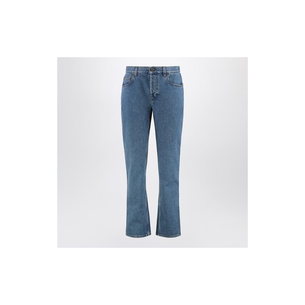 버버리 [해외] 버버리 Straight jeans in Mid blue denim 8110739168016/XL_BURBE-A1322_311-27 Blue  [관부가세포함]
