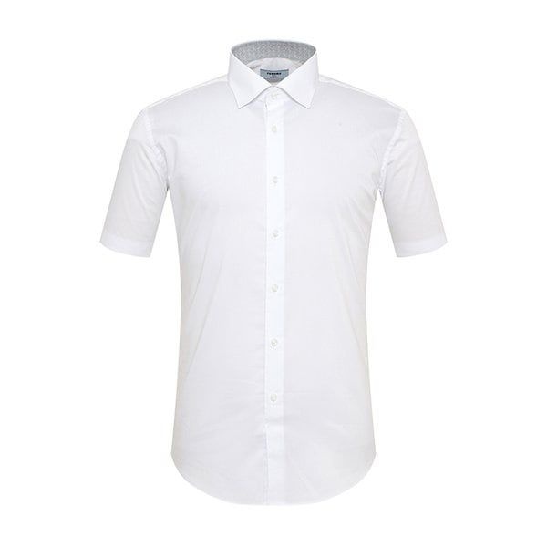 레노마 <매장정품> renoma 스판 트윌 반소매 슬림셔츠[RZUSL1950-WH] 1309937