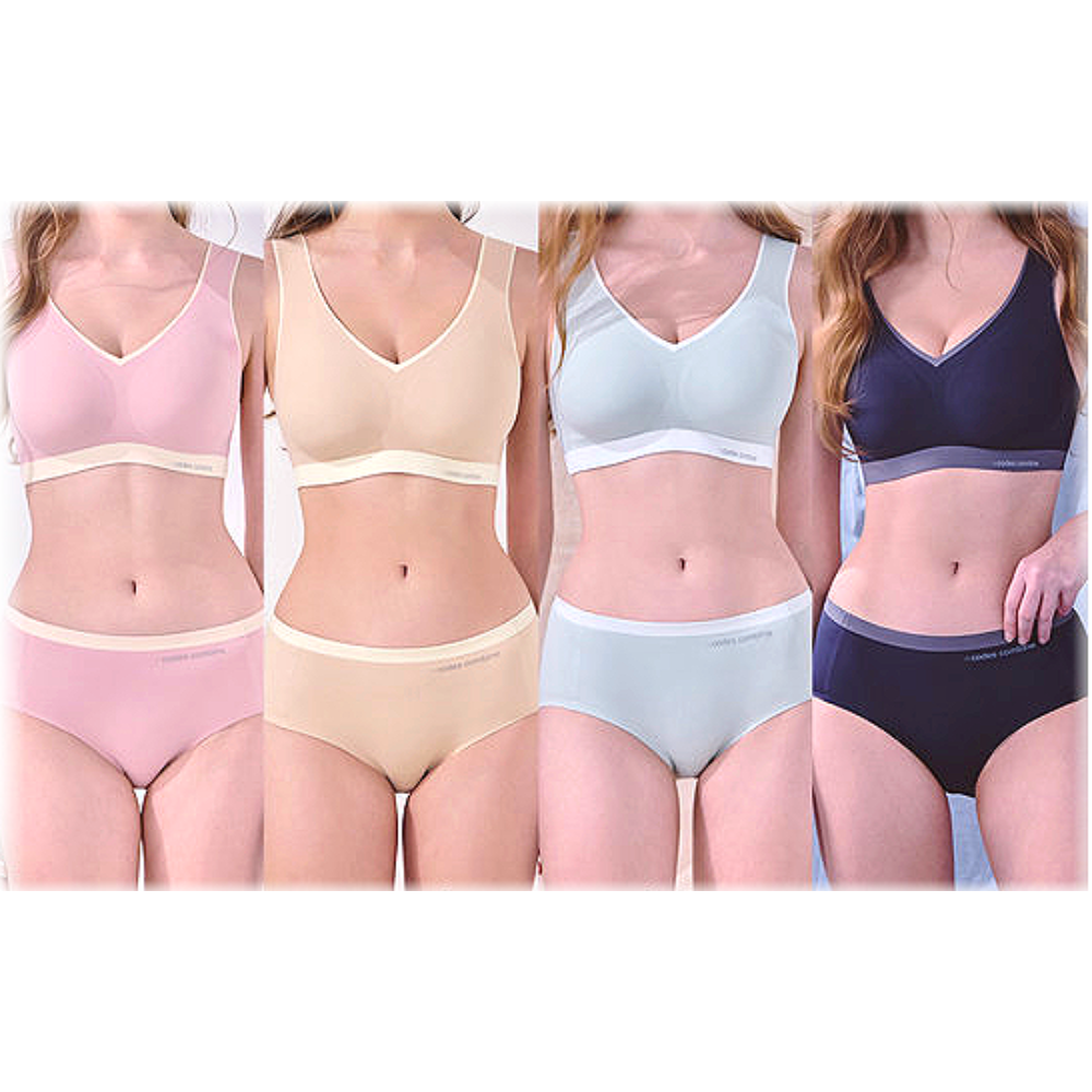 코데즈컴바인 26SS 블라썸 BB브라팬티 4세트