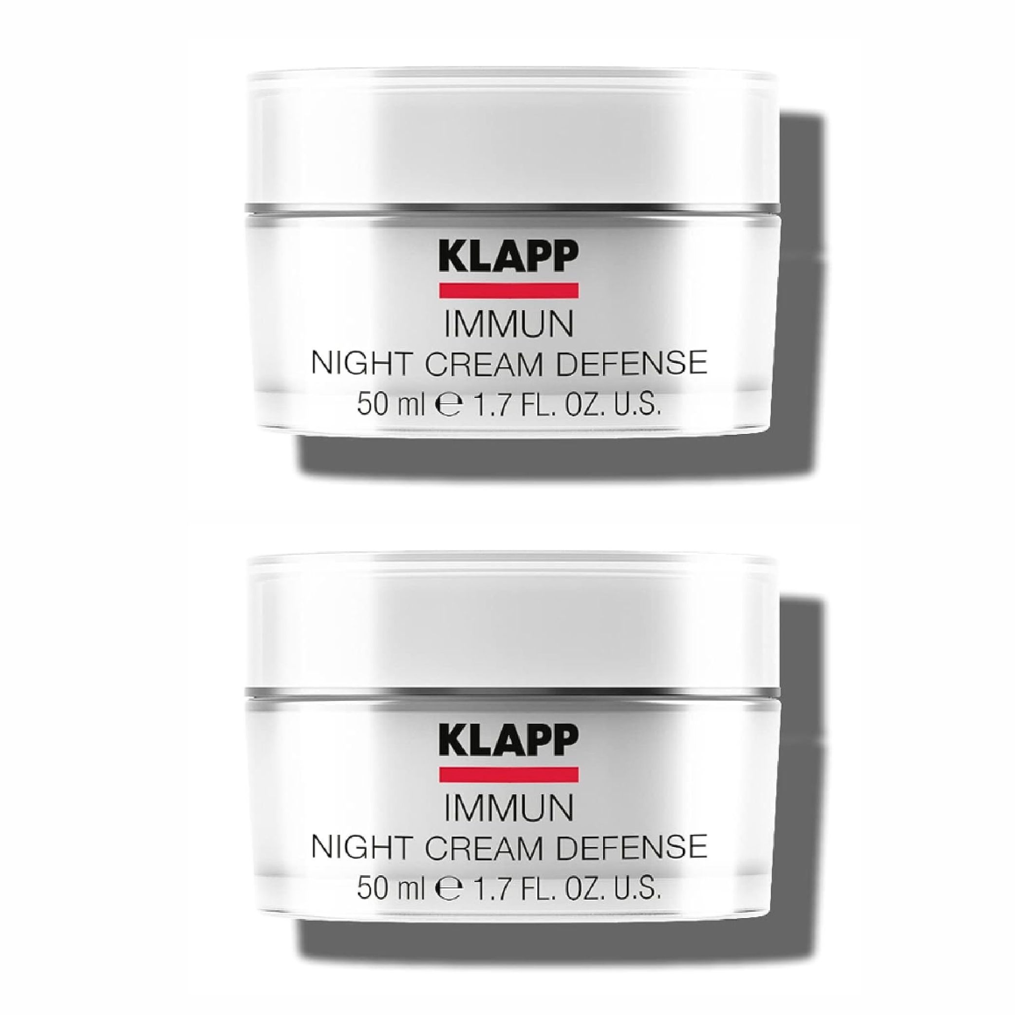 [해외] 클랍 KLAPP 임문 나이트 크림 디펜스 50ml x 2개 독일 내수용