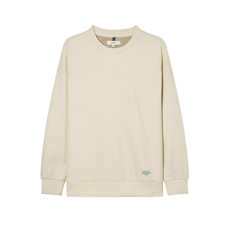 헤지스 헤지스 남성 HZTS4D601CR 반값크림 니트라이크 맨투맨22189609432343451