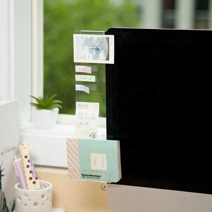 [패션플러스][주식회사 브이와이][JHL7P550_51CK]메모보드 아크릴 메모정리 RD-10549_1 (29904004A)