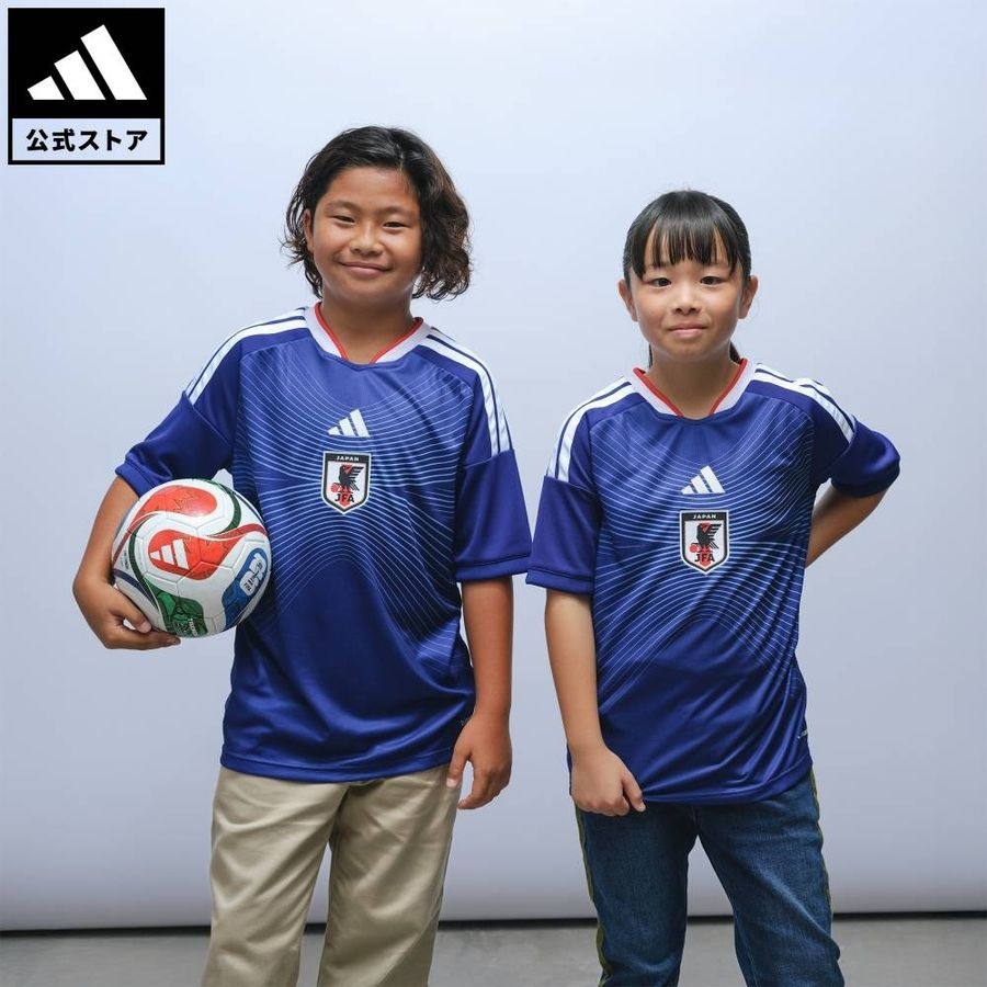 [해외] 아디다스 키즈 일본 축구 국가대표팀 유니폼 홈 2026 북중미 월드컵 저지 JZ9688