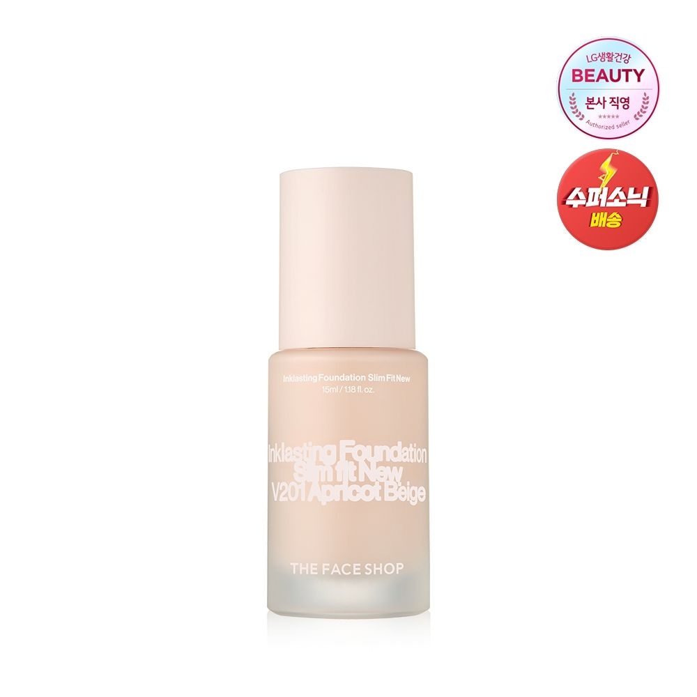더페이스샵 잉크 래스팅 파운데이션 슬림핏 뉴 15ml