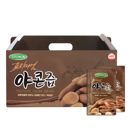 강원식품 강원식품 프리미엄 야콘즙 4박스