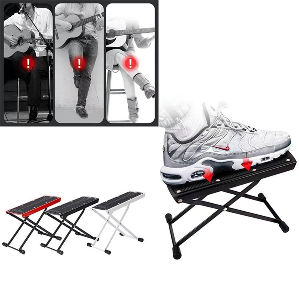 조영 PERLMAN 기타 발받침대 6단 기타발판 연주용 거치대