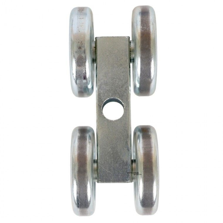 HK 서삼안전  바퀴 롤러 HC-11018 도어 특 레일 로라 4륜 컨베이어 행거 철 항가차 SRS 항가(본품)