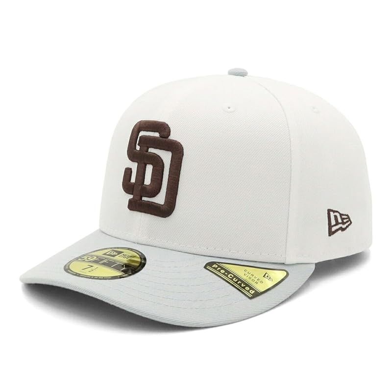[해외] 뉴에라(new era) 뉴에라 캡 PRE-CURVED59FIFTY ICEAGE 투톤 MLB SD 화이트 7 1/2 PC5950 SADPADCO ICE AGE OFF