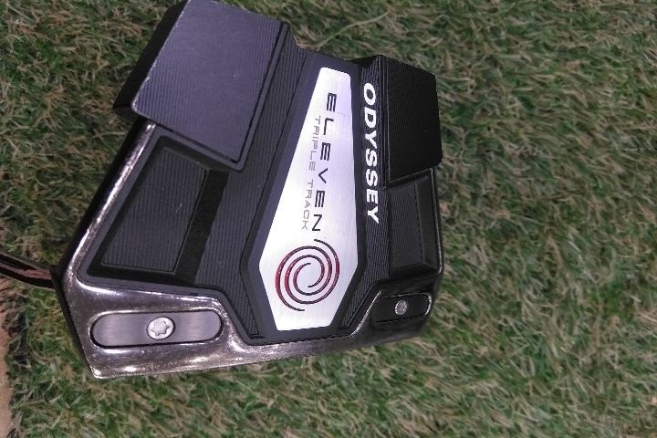 [중고] 캘러웨이 퍼터 오딧세이 TRIPLE TRACK ELEVEN 33인치 커버x (G79)