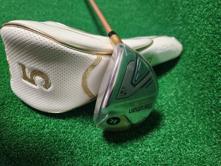 마루망 [중고] 마루망 미사용)마루망 골드3 5번우드 18도 R강도 정품 새상품 커버포함_60225