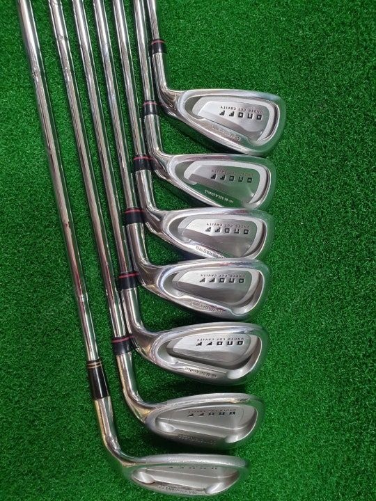 온오프 [중고] 온오프 언더컷 캐비티아이언세트 7개아이언 경량스틸 입문용아이언세트_60222