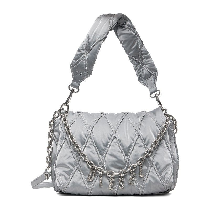 디젤 실버 M 참 D 숄더백 X10265 P8767 H0535