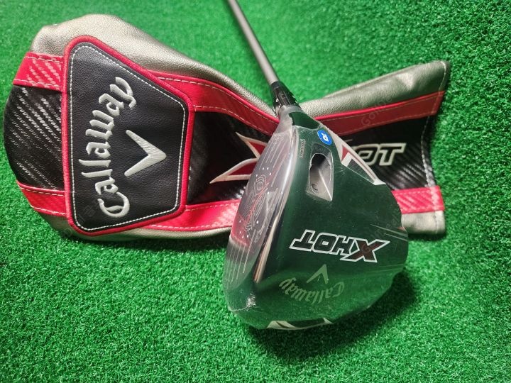 [중고] 캘러웨이 미사용)캘러웨이 Xhot 드라이버 10.5도 R강도 정품 새상품 커버포함_60221