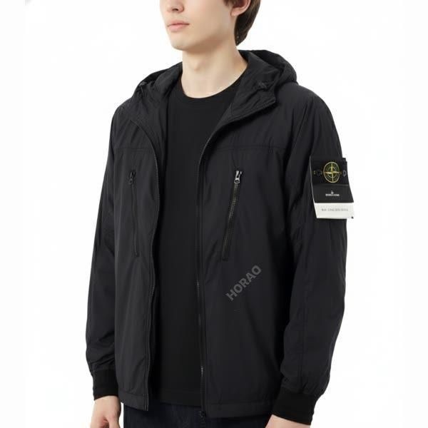 스톤아일랜드 40425 Skin Touch Nylon-TC Hooded Jacket_Packable (801540425 V0029) (스킨 터치 나일론-TC 후드 자켓_패커블)