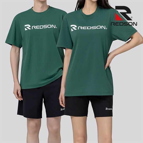 (현대Hmall) 레드썬 RS4T2601 남성 여성 티셔츠 반팔 오버핏