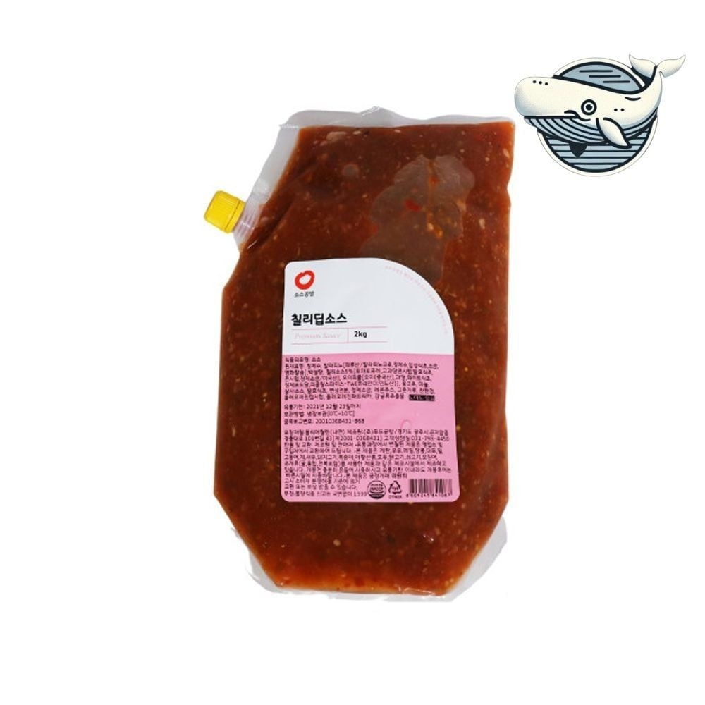 다채로운 매운맛 칠리소스 2kg 냉장 보관