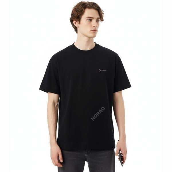 GIVENCHY 지방시 25 위베르 오브제 프린트 코튼 티셔츠 (BM71MG3YPS 001)