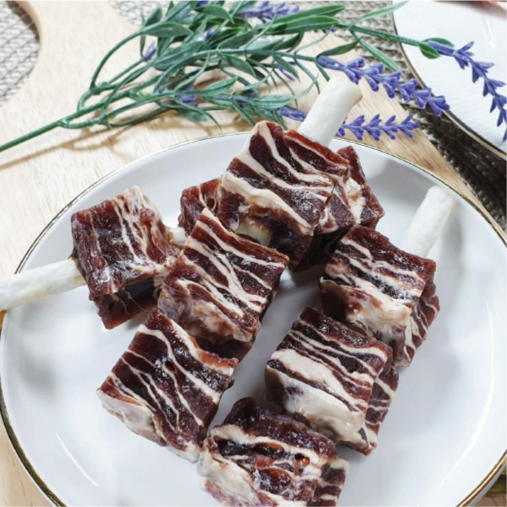 4P 비만 강아지 칼로리 낮은 양고기 간식 보더콜리 소화흡수 노령견