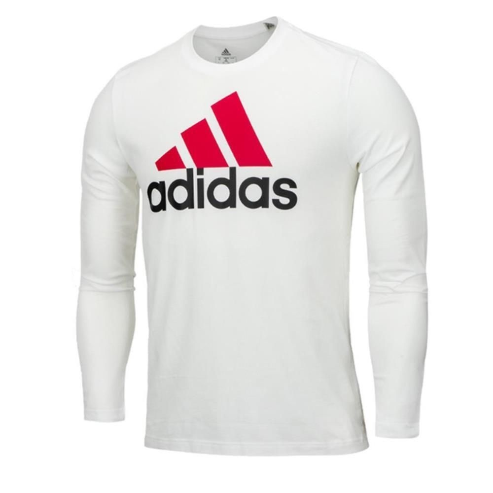 아디다스 깔끔한 디자인 BL 에센셜 롱슬리브 긴팔티 캐쥬얼룩 케주얼룩 캐쥬얼 데일리룩아이템 대학생룩