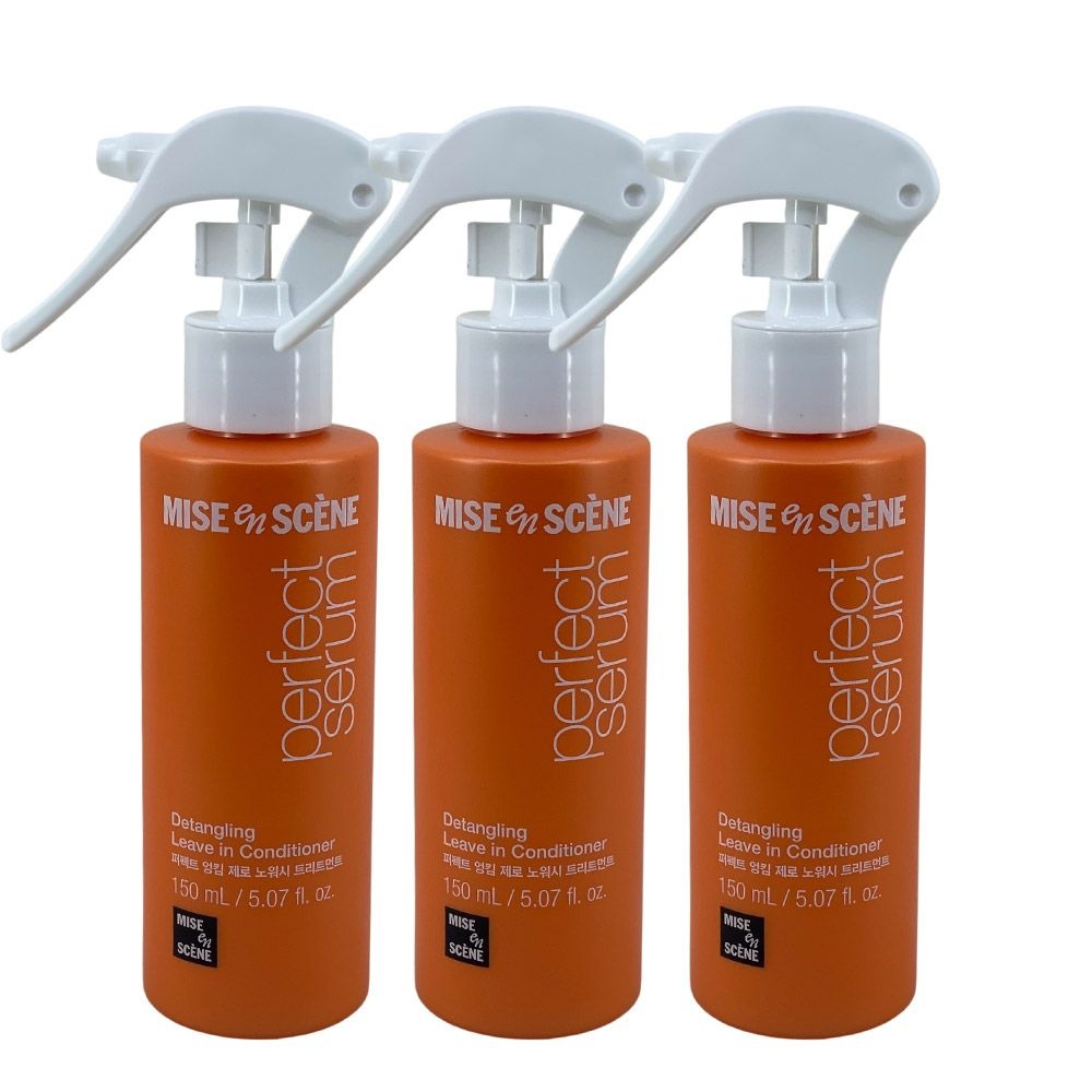 미쟝센 퍼펙트 엉킴제로 노워시 트리트먼트 150ml 3개