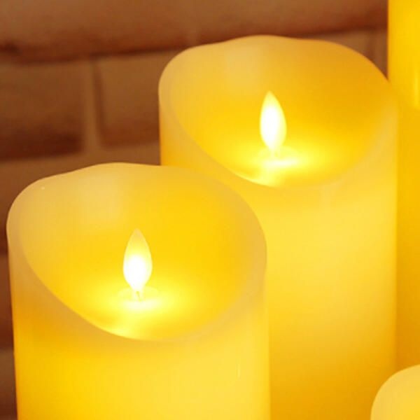 (주)트리 아트박스/월데코 [월데코]모던라잇 LED 캔들(25cm)