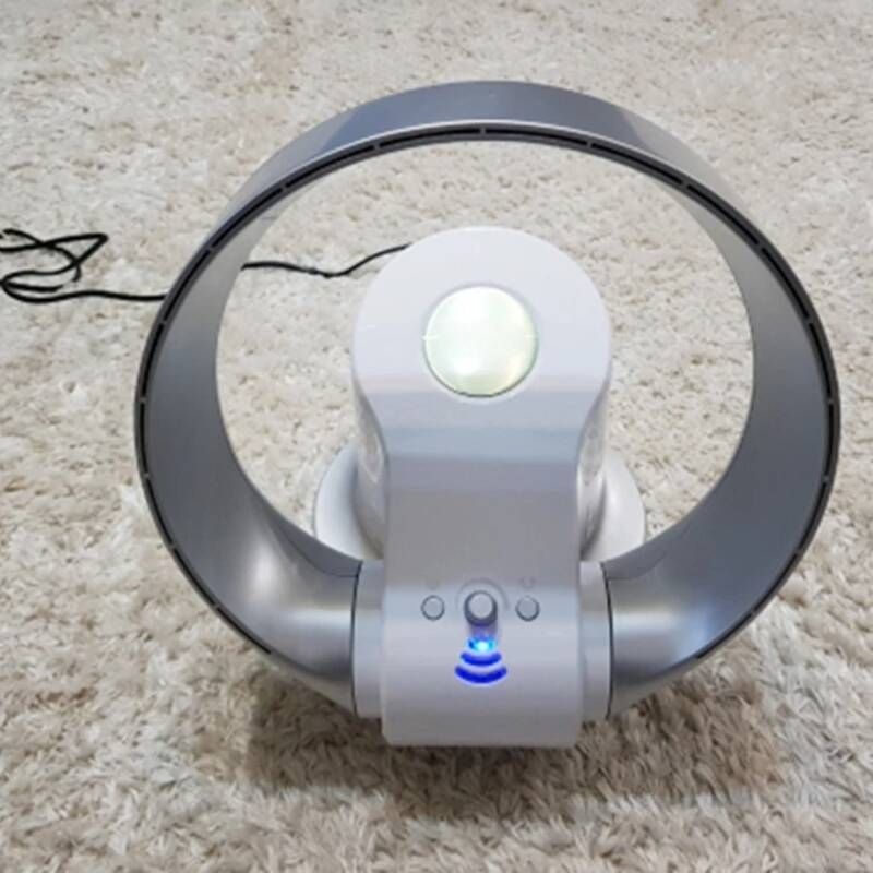 [해외] 스탠드 유선 무선 선풍기 원격 제어 날개 없는 전기 음소거 팬 홈 데스크탑 타워 도 스윙 강력한 부드러운 바람