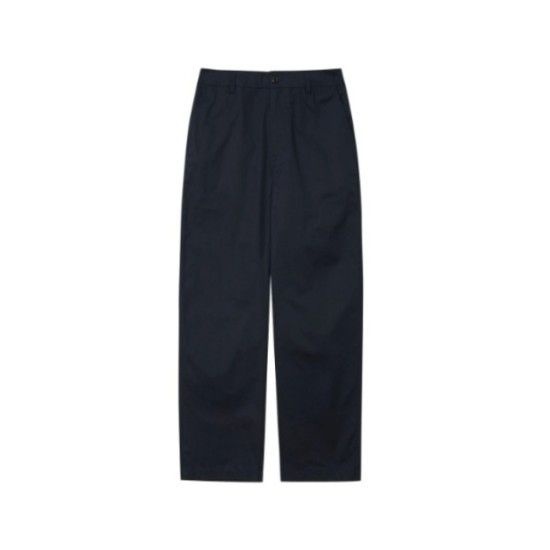 바지 CQK KSEC-PT45680DV 코튼 스트레이트 팬츠 4568 다크네이비