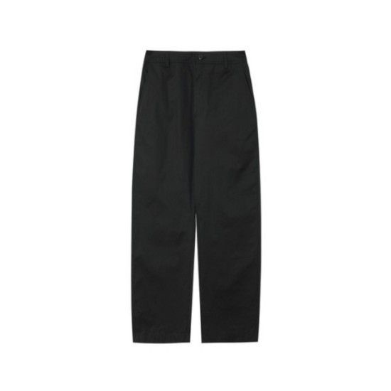 바지 CQK KSEC-PT45680BK 코튼 스트레이트 팬츠 4568 블랙