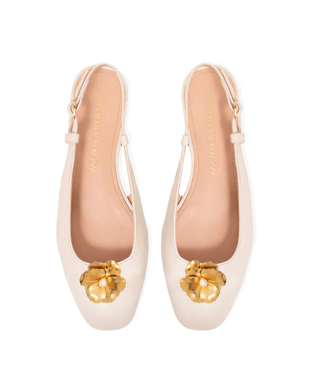 Conti Marianna Mazza Fiorentina 슬링백 · nappa avorio C1AS9102-0