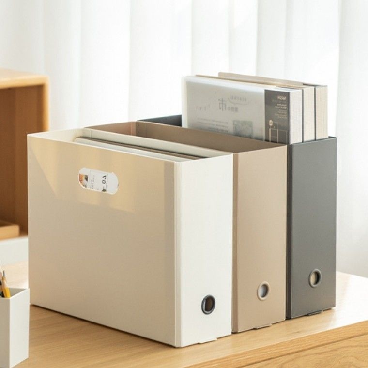 모의고사 박스 A4 지류 문서 보관 함 상자 서류 접이식 보존 용지 정리대 실모 이면지함