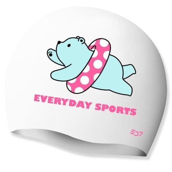 [리디아넬] SD7 실리콘수모 수영모 RI76144 수모디자인 수경수모 (16616488A)