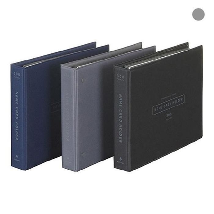 [패션플러스][주식회사 브이와이][JHQRX06H_4A]문화 부품 명함철(A300-3/300명/회색) (22746681A)