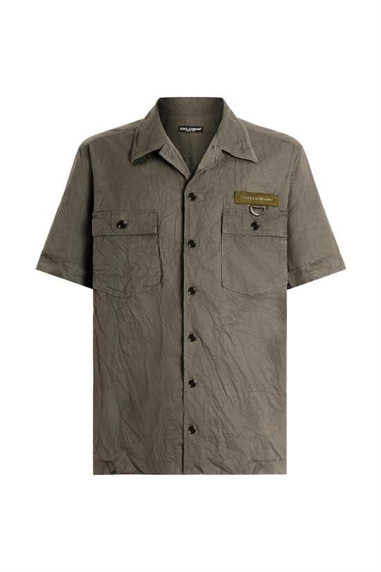 돌체앤가바나 26SS 돌체앤가바나 셔츠 G50E3TFU5YP N0755 Grigio scuro 4