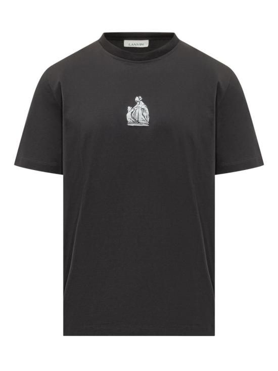 랑방 26SS 랑방 반팔 티셔츠 RM TS0012 J312 P26 10 Black