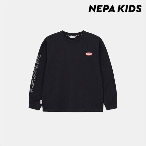 NEPA(주) 네파 키즈 [네파키즈] (키즈)LTT 그래픽 굿 바이브 맨투맨_KLC5325_C01