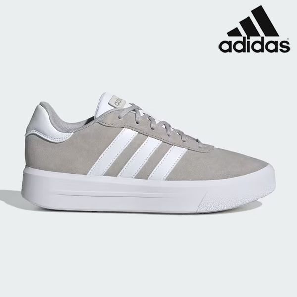 아디다스 아디다스 [하프클럽]아디다스 운동화 /g2- IG8611 / COURT PLATFORM SUED 코트 실크