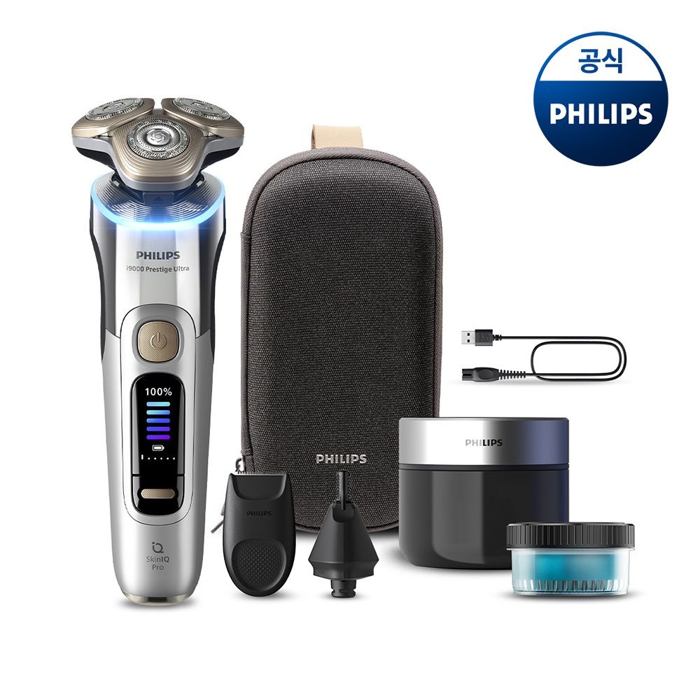 필립스 PHILIPS 필립스 i9000 시리즈 프레스티지 울트라 전기면도기 크롬 XP9404/26