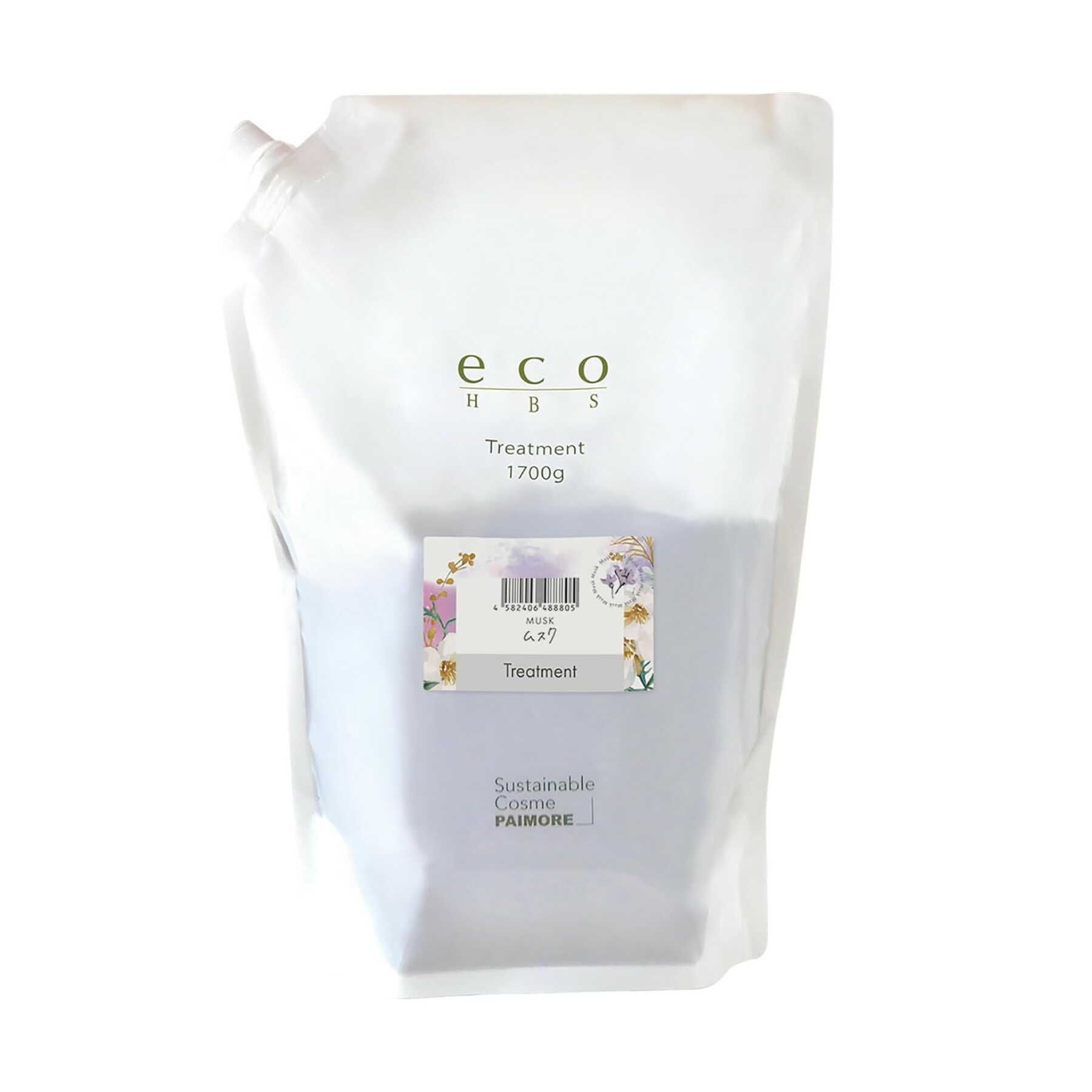 [해외] 파이 모어 에코 HBS 트리트먼트 리필 머스크 1700g 헤어 관리 살롱 업소용 미용실 윤기 보습 일제 기초 케어 머릿결