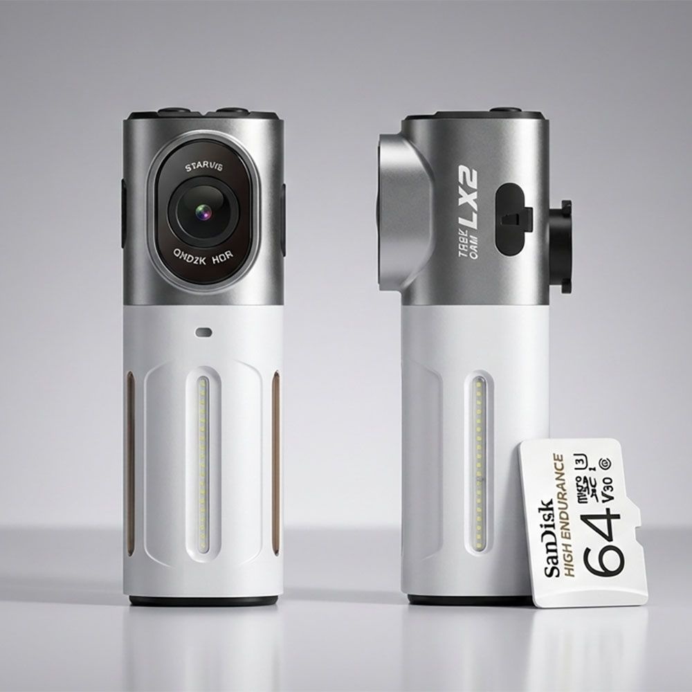 루킹 LX2 Trekman 자전거 블랙박스 후미등 2in1 고화질 소니센서 야간촬영 방수