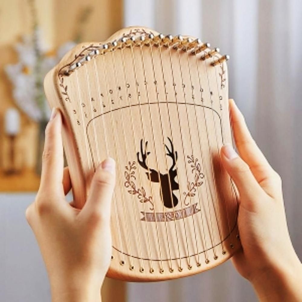 상세설명참조 2 미니 하프 취미 s 소형 17 음계 느티나무 리라