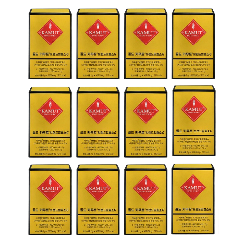 그레인온 골드 카무트 효소 G 이지혜 그레이온 소화효소 다이어트 12박스