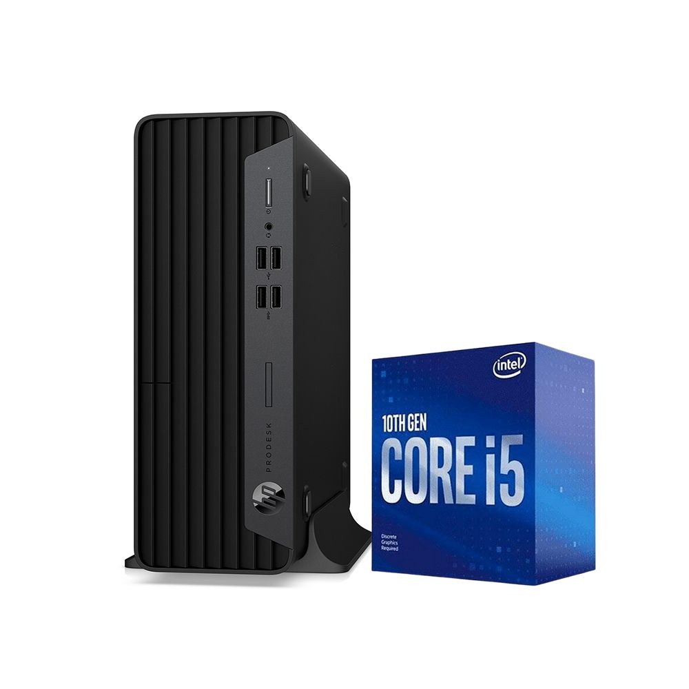 [중고] HP 400 G7 SFF 10세대 i5 8G SSD+HDD 최신사양 고급사무용 슬림 데스크탑 중고 Win10 PC