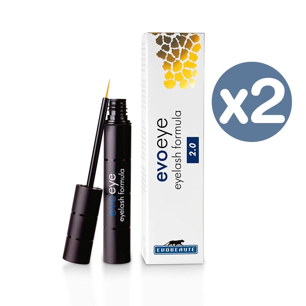 [해외] evoeye Eyelash Formula 2.0 속눈썹 세럼 3ml x2