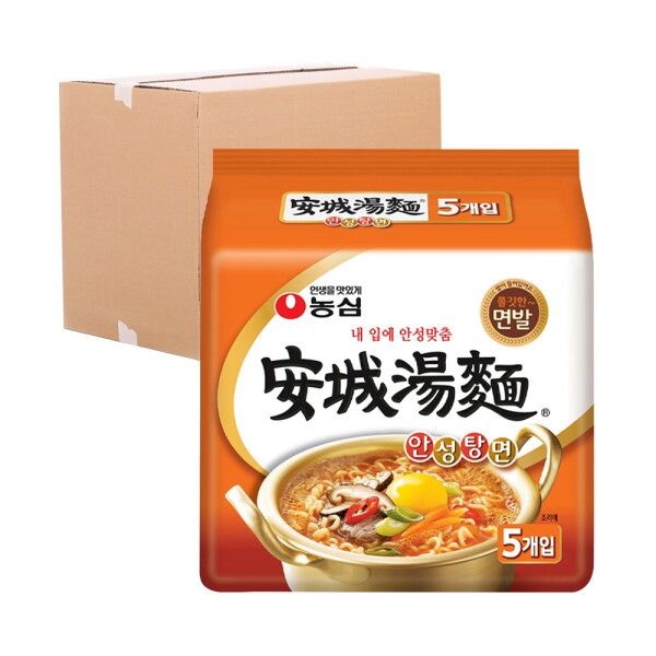 [박스] 농심 안성탕면 120g 40입